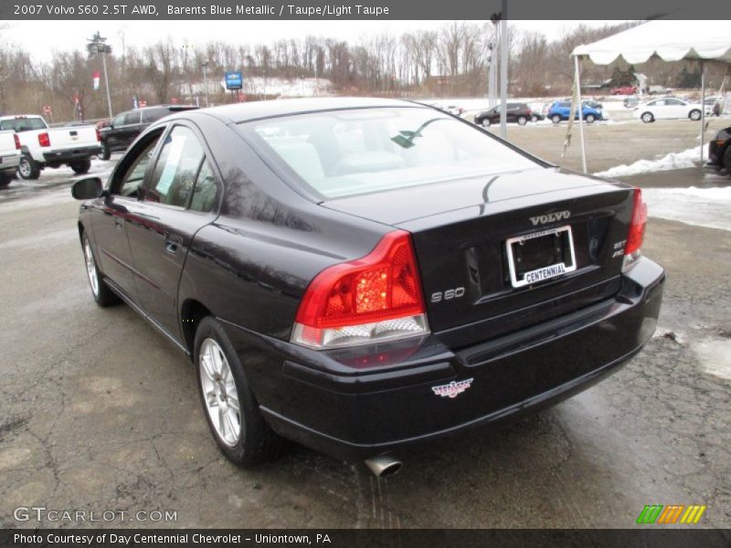 Barents Blue Metallic / Taupe/Light Taupe 2007 Volvo S60 2.5T AWD