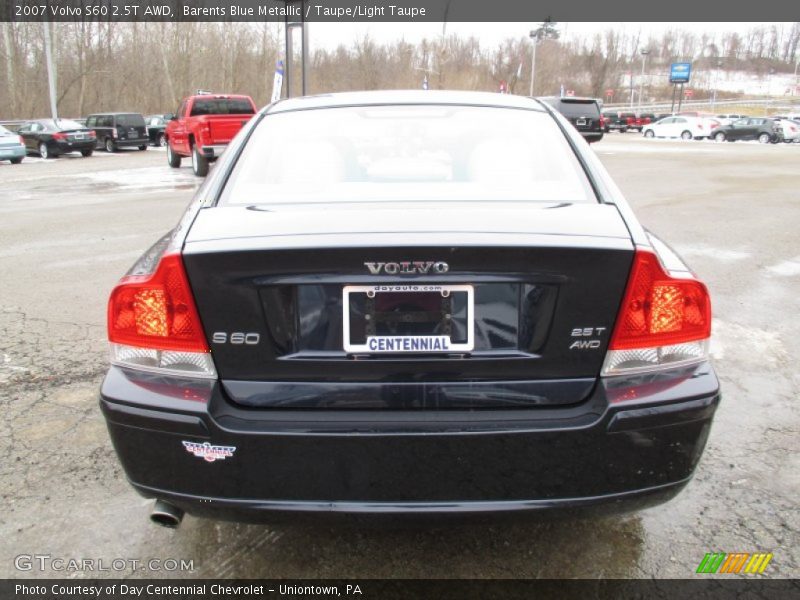 Barents Blue Metallic / Taupe/Light Taupe 2007 Volvo S60 2.5T AWD