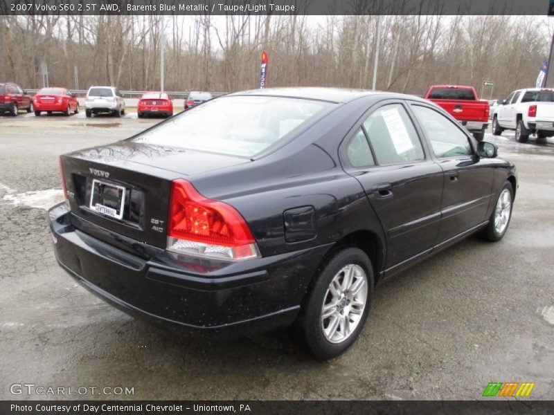 Barents Blue Metallic / Taupe/Light Taupe 2007 Volvo S60 2.5T AWD