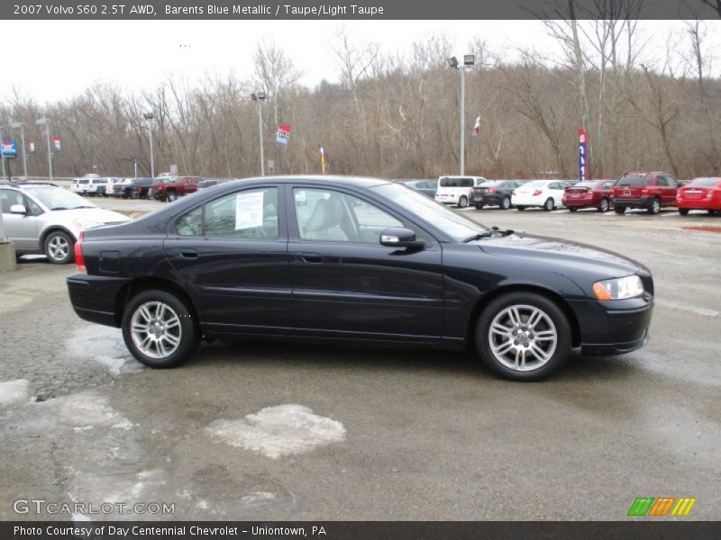 Barents Blue Metallic / Taupe/Light Taupe 2007 Volvo S60 2.5T AWD