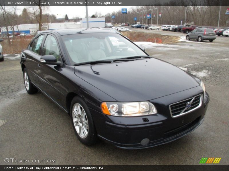 Barents Blue Metallic / Taupe/Light Taupe 2007 Volvo S60 2.5T AWD