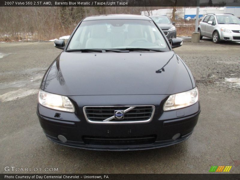 Barents Blue Metallic / Taupe/Light Taupe 2007 Volvo S60 2.5T AWD