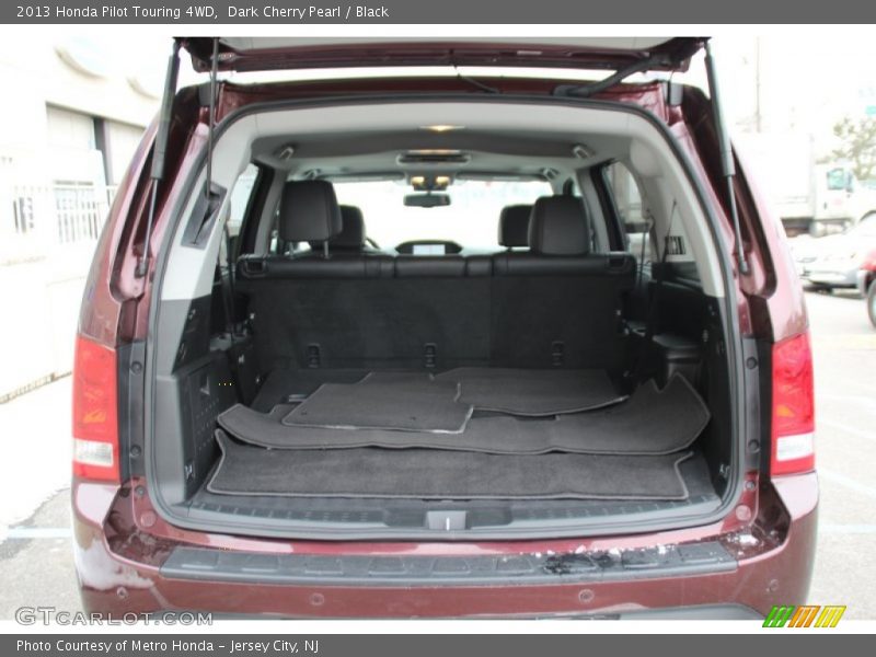 Dark Cherry Pearl / Black 2013 Honda Pilot Touring 4WD