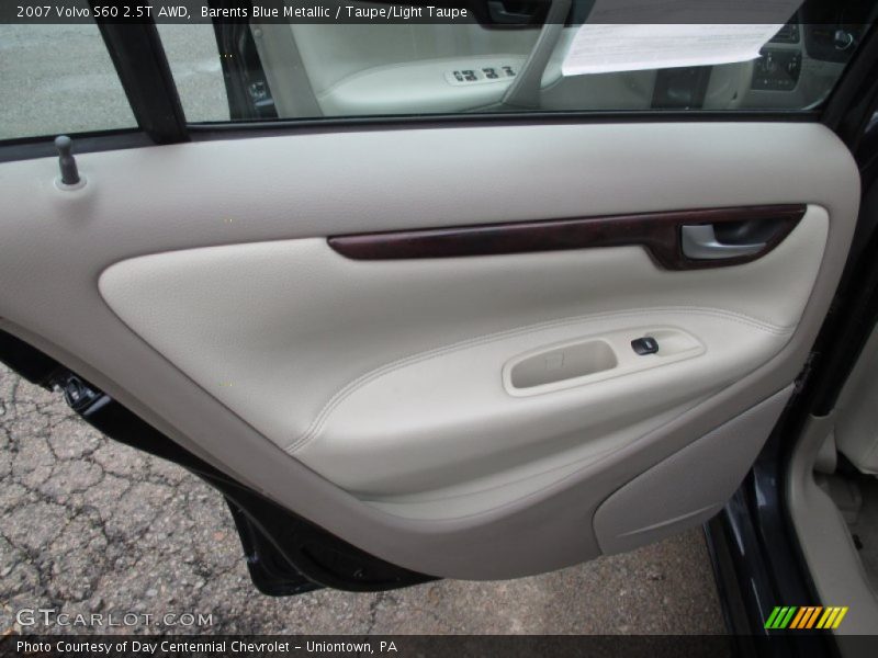 Barents Blue Metallic / Taupe/Light Taupe 2007 Volvo S60 2.5T AWD