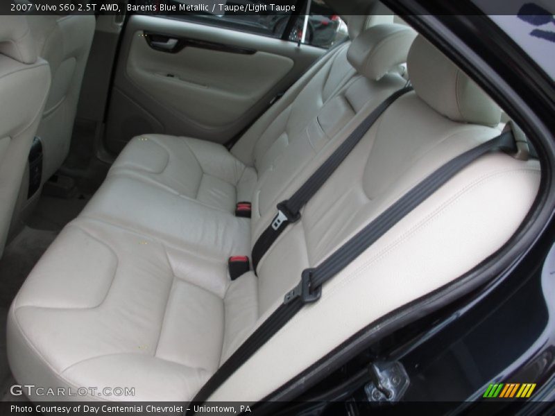 Rear Seat of 2007 S60 2.5T AWD