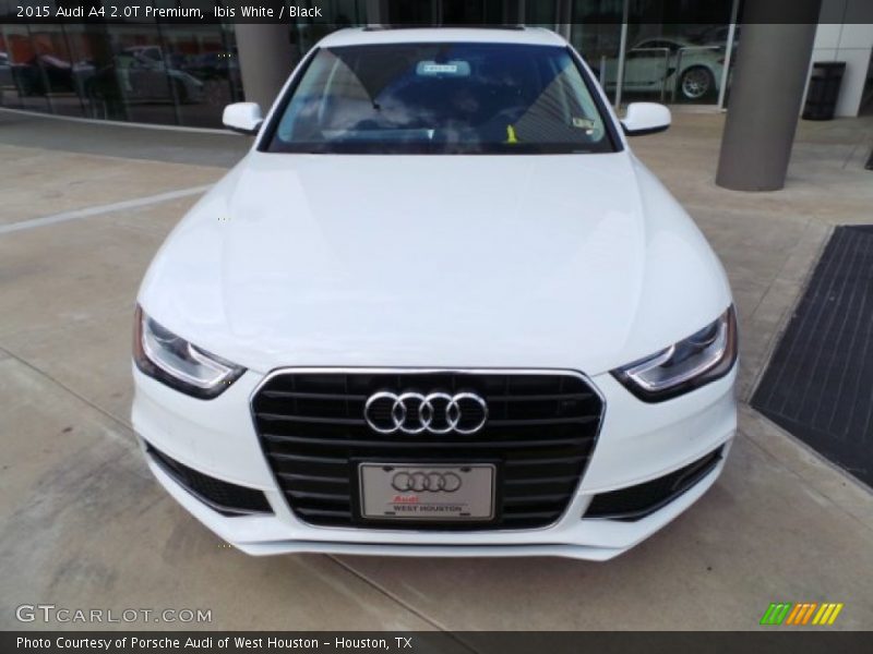 Ibis White / Black 2015 Audi A4 2.0T Premium