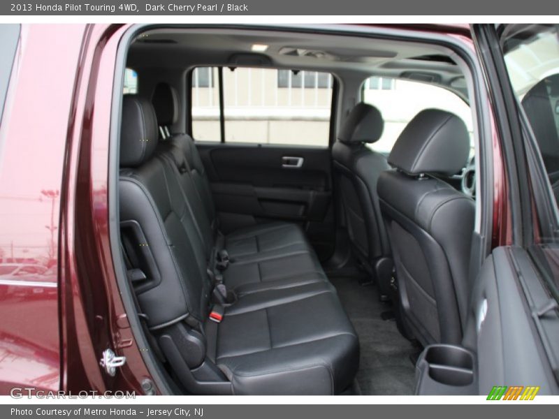 Dark Cherry Pearl / Black 2013 Honda Pilot Touring 4WD