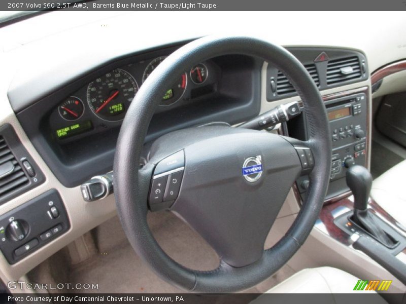 Barents Blue Metallic / Taupe/Light Taupe 2007 Volvo S60 2.5T AWD