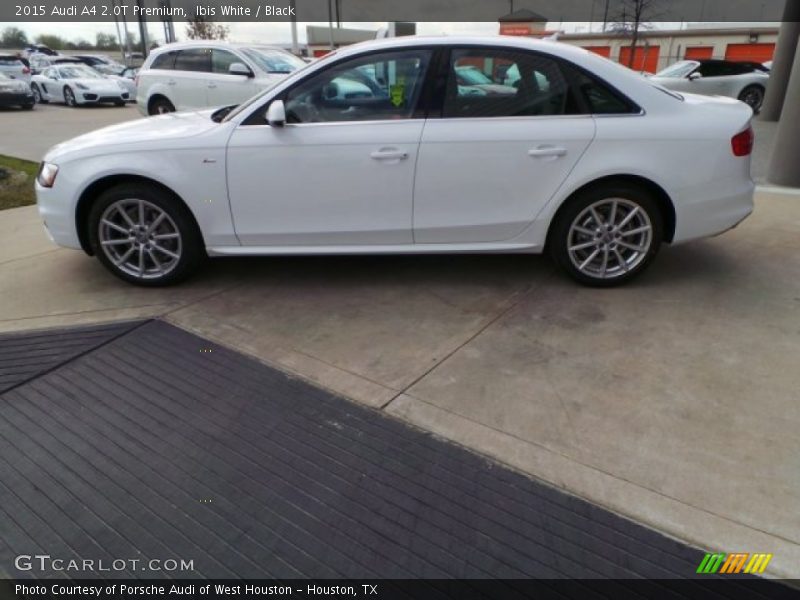 Ibis White / Black 2015 Audi A4 2.0T Premium