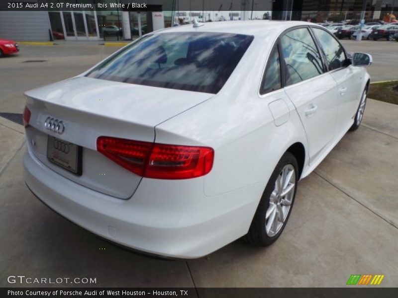Ibis White / Black 2015 Audi A4 2.0T Premium