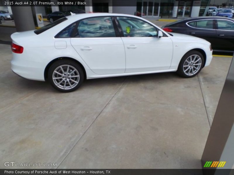 Ibis White / Black 2015 Audi A4 2.0T Premium