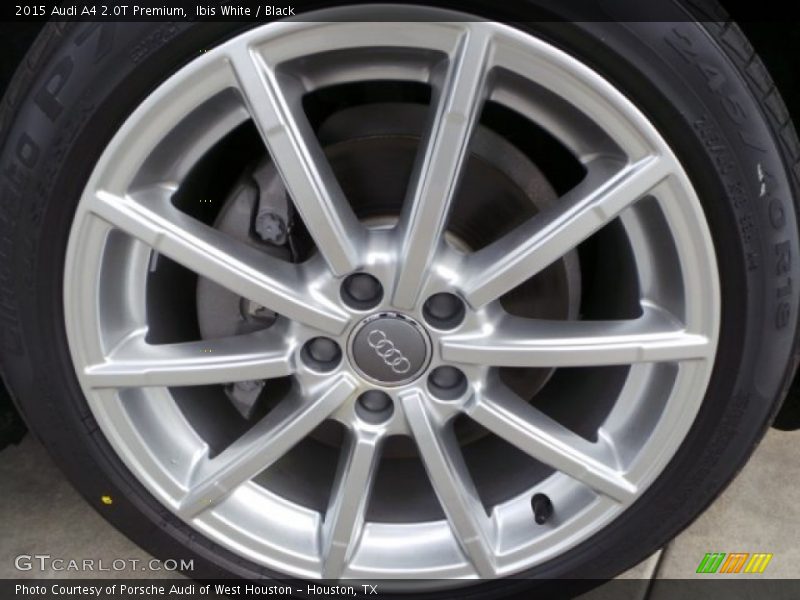 Ibis White / Black 2015 Audi A4 2.0T Premium