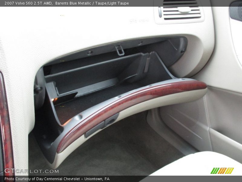 Barents Blue Metallic / Taupe/Light Taupe 2007 Volvo S60 2.5T AWD