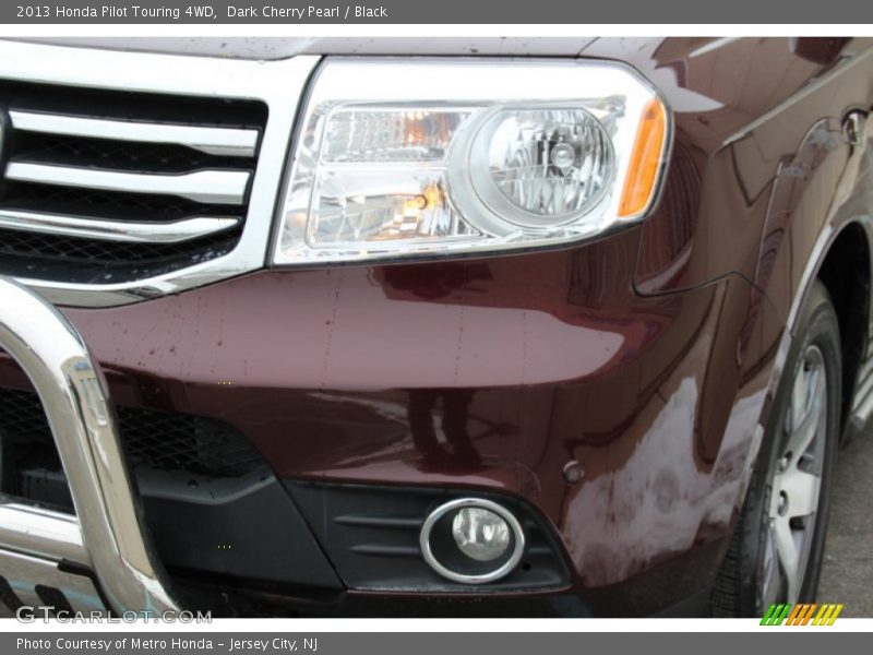 Dark Cherry Pearl / Black 2013 Honda Pilot Touring 4WD