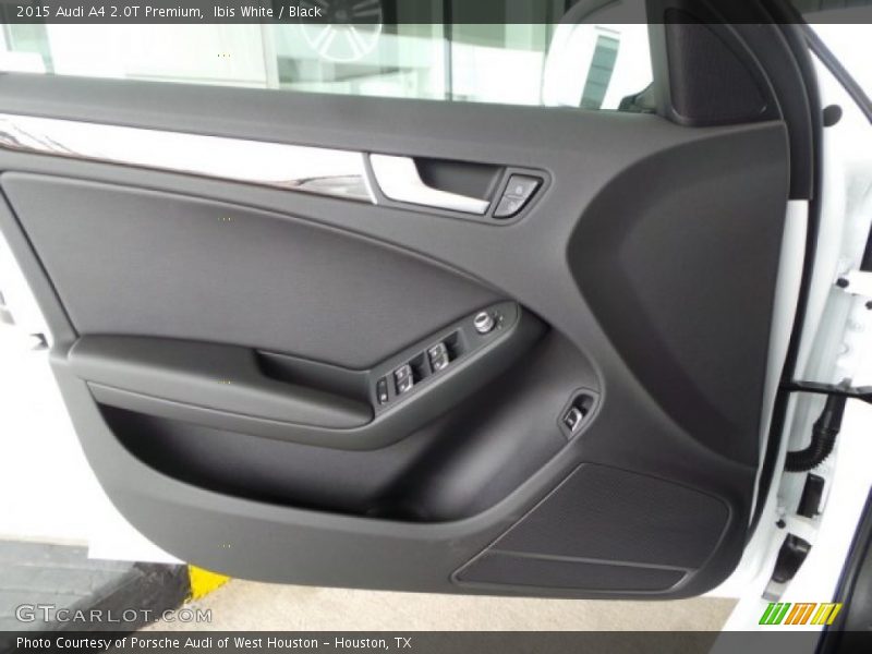 Ibis White / Black 2015 Audi A4 2.0T Premium