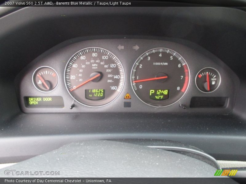  2007 S60 2.5T AWD 2.5T AWD Gauges