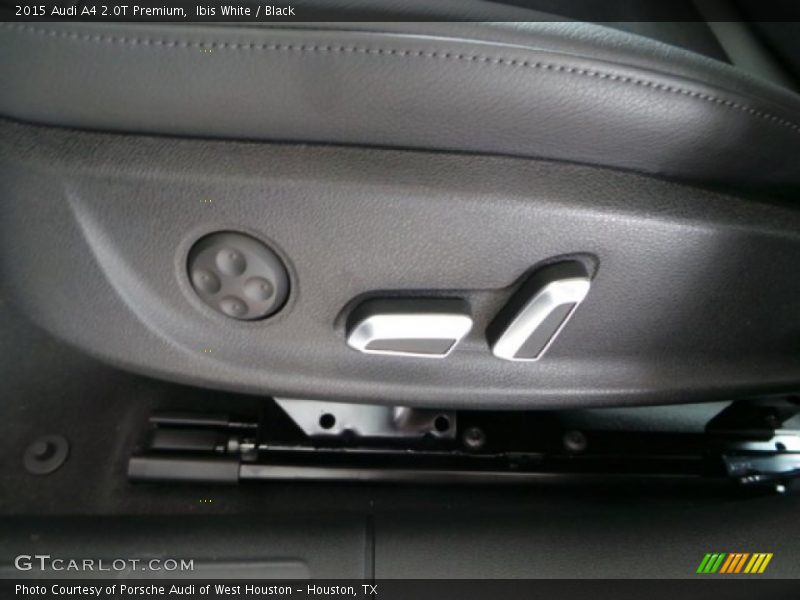 Ibis White / Black 2015 Audi A4 2.0T Premium