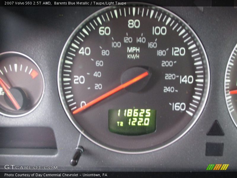 Barents Blue Metallic / Taupe/Light Taupe 2007 Volvo S60 2.5T AWD