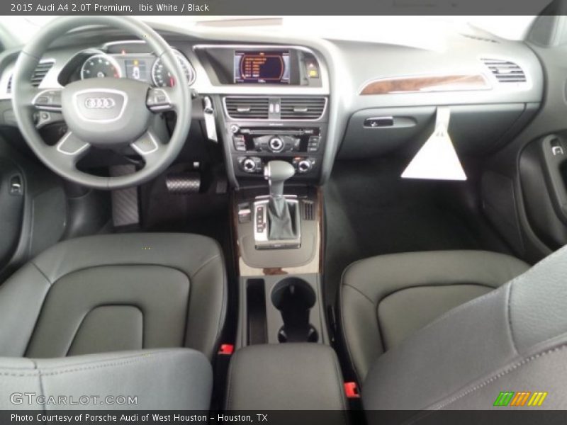 Ibis White / Black 2015 Audi A4 2.0T Premium
