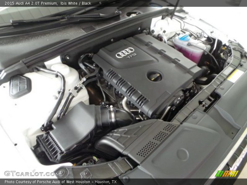 Ibis White / Black 2015 Audi A4 2.0T Premium