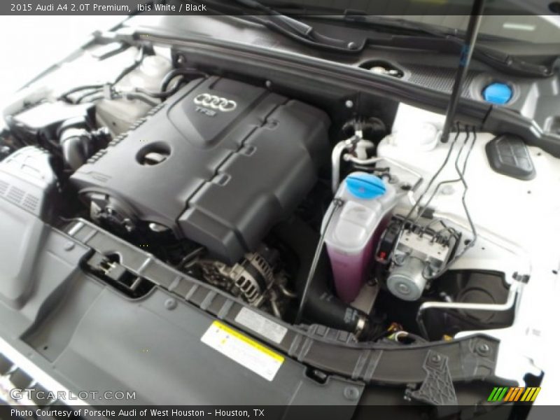 Ibis White / Black 2015 Audi A4 2.0T Premium