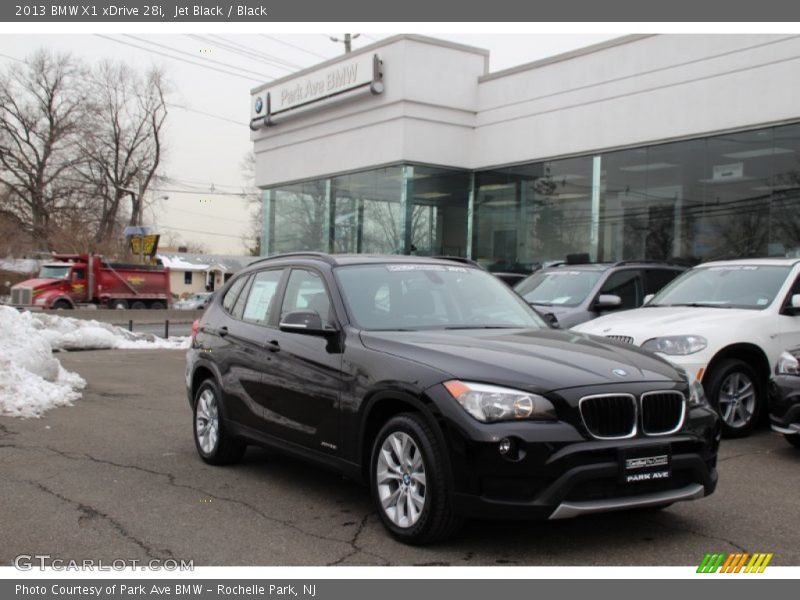 Jet Black / Black 2013 BMW X1 xDrive 28i