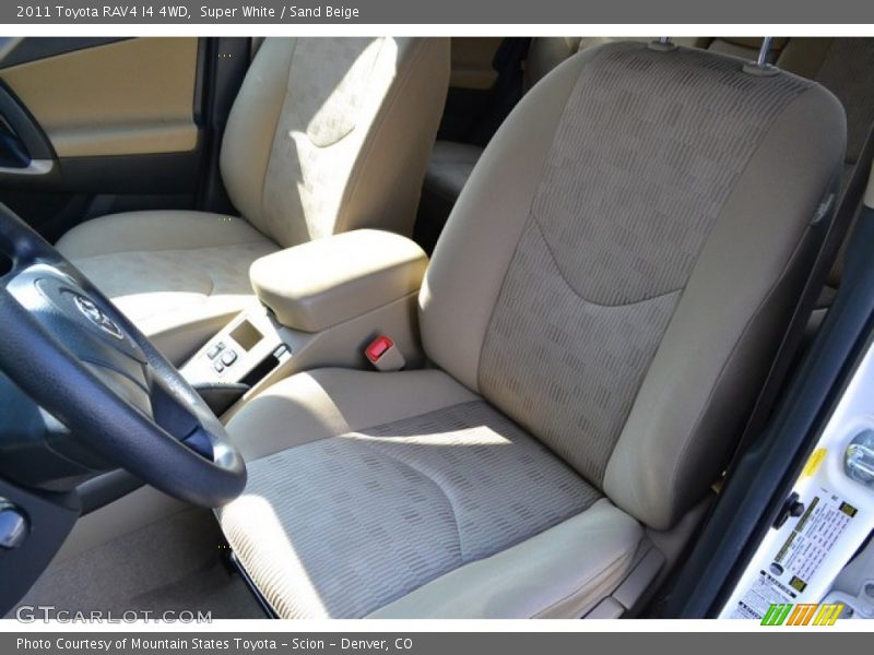 Super White / Sand Beige 2011 Toyota RAV4 I4 4WD