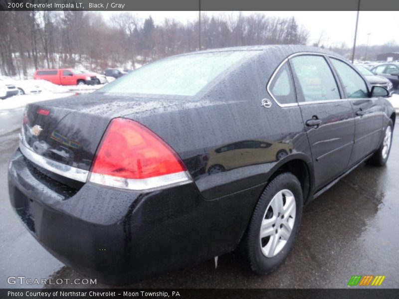 Black / Gray 2006 Chevrolet Impala LT