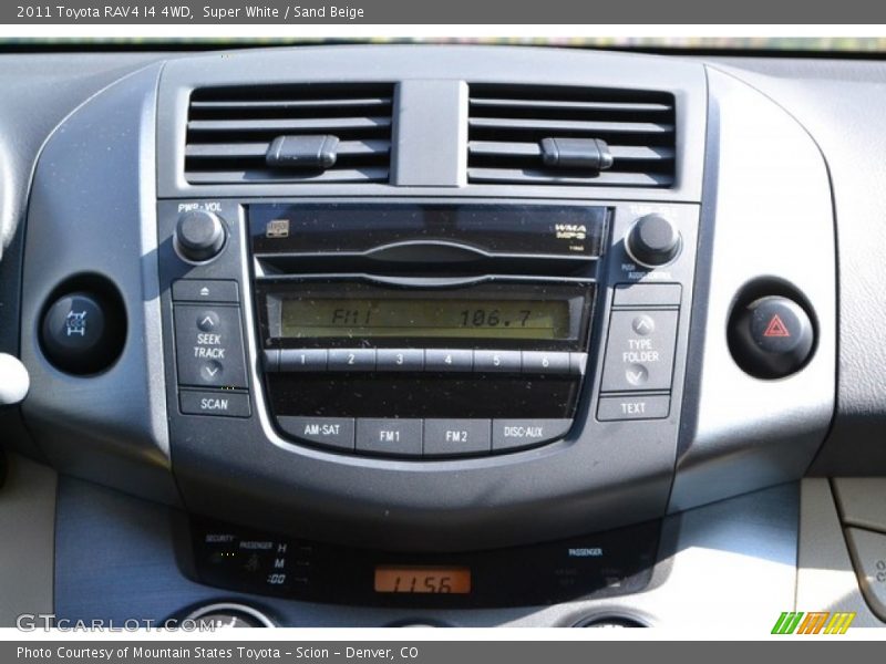 Super White / Sand Beige 2011 Toyota RAV4 I4 4WD