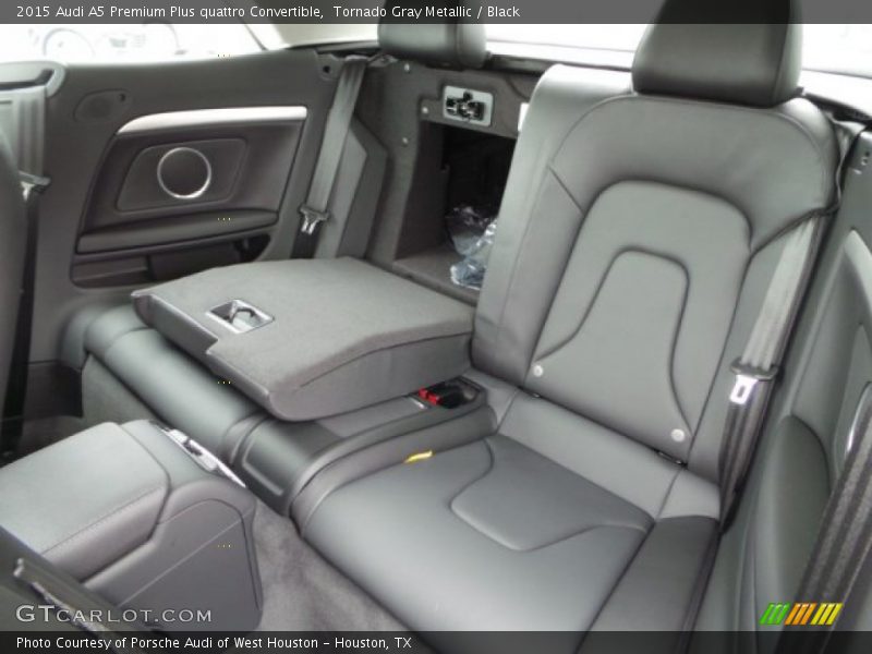 Tornado Gray Metallic / Black 2015 Audi A5 Premium Plus quattro Convertible