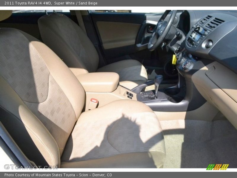 Super White / Sand Beige 2011 Toyota RAV4 I4 4WD