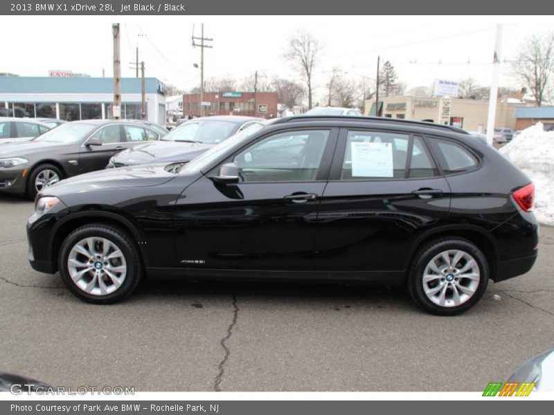 Jet Black / Black 2013 BMW X1 xDrive 28i