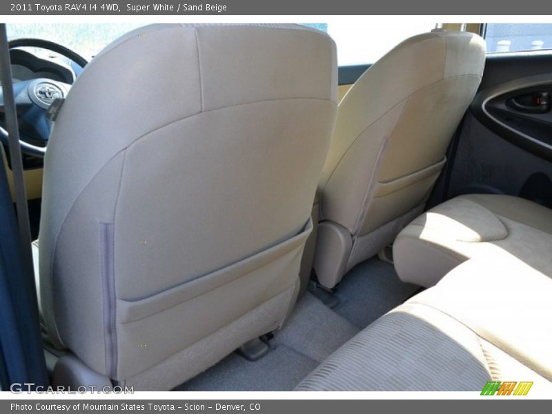 Super White / Sand Beige 2011 Toyota RAV4 I4 4WD
