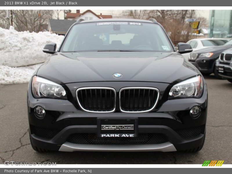 Jet Black / Black 2013 BMW X1 xDrive 28i