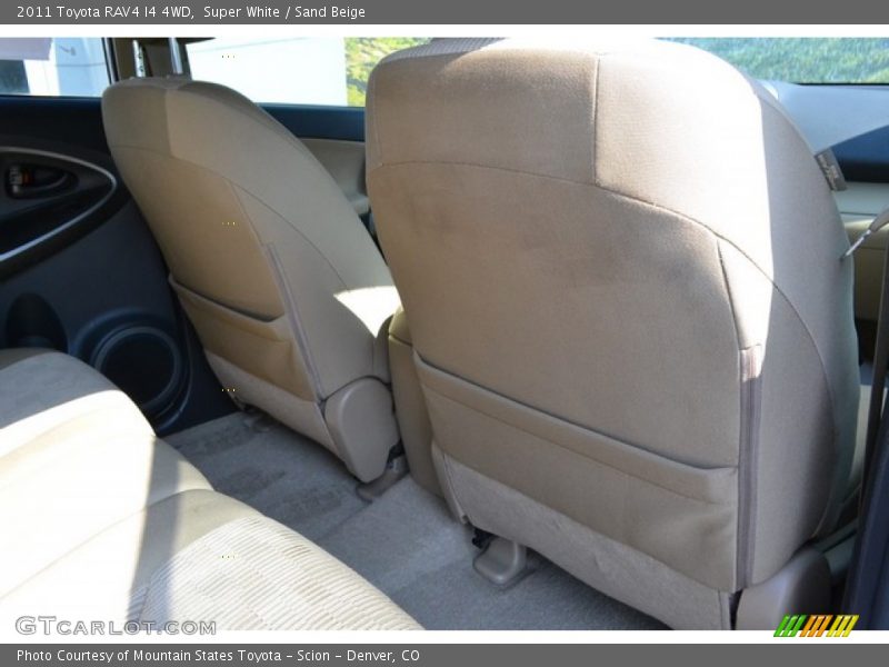 Super White / Sand Beige 2011 Toyota RAV4 I4 4WD