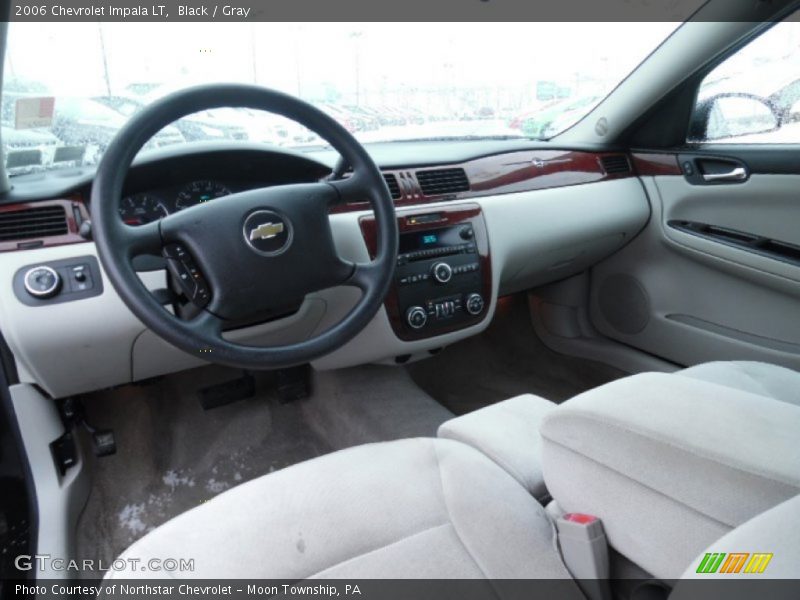 Black / Gray 2006 Chevrolet Impala LT