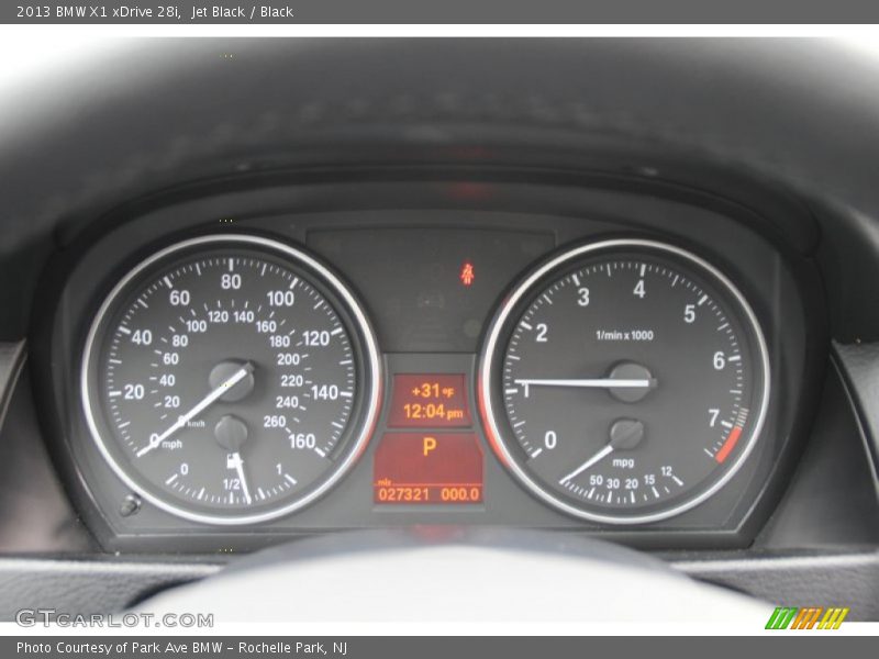  2013 X1 xDrive 28i xDrive 28i Gauges