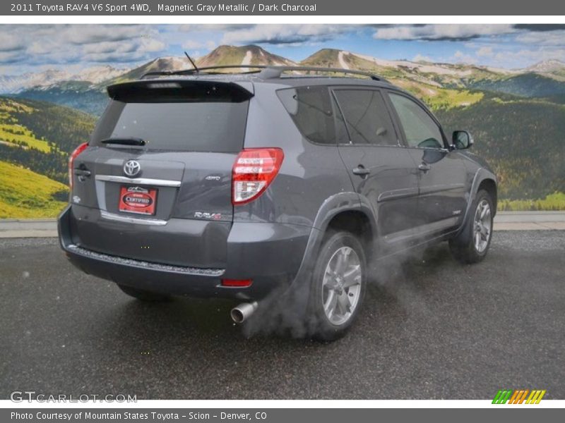 Magnetic Gray Metallic / Dark Charcoal 2011 Toyota RAV4 V6 Sport 4WD