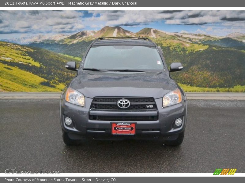 Magnetic Gray Metallic / Dark Charcoal 2011 Toyota RAV4 V6 Sport 4WD