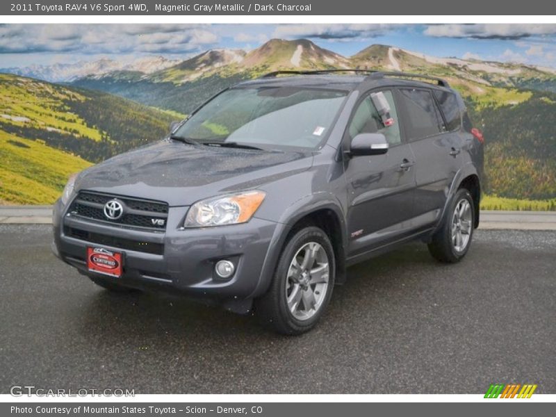 Magnetic Gray Metallic / Dark Charcoal 2011 Toyota RAV4 V6 Sport 4WD