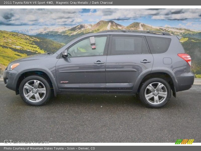 Magnetic Gray Metallic / Dark Charcoal 2011 Toyota RAV4 V6 Sport 4WD
