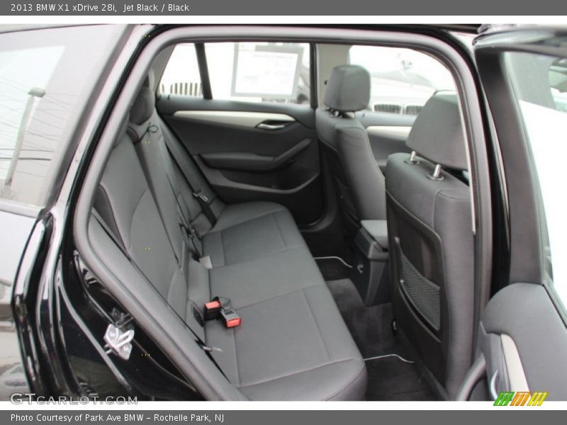 Rear Seat of 2013 X1 xDrive 28i