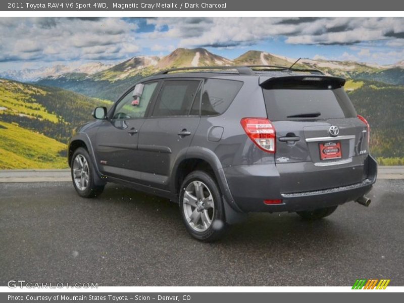 Magnetic Gray Metallic / Dark Charcoal 2011 Toyota RAV4 V6 Sport 4WD
