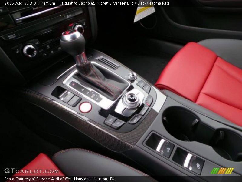 Florett Silver Metallic / Black/Magma Red 2015 Audi S5 3.0T Premium Plus quattro Cabriolet