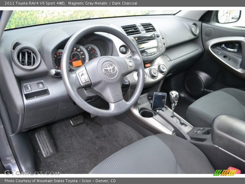 Magnetic Gray Metallic / Dark Charcoal 2011 Toyota RAV4 V6 Sport 4WD
