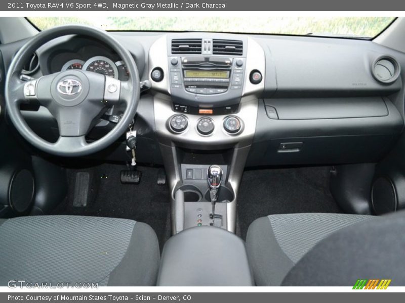 Magnetic Gray Metallic / Dark Charcoal 2011 Toyota RAV4 V6 Sport 4WD