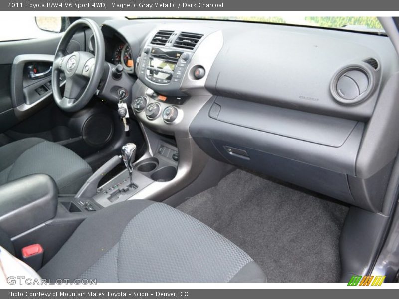 Magnetic Gray Metallic / Dark Charcoal 2011 Toyota RAV4 V6 Sport 4WD