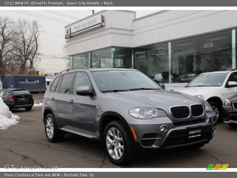 Space Gray Metallic / Black 2012 BMW X5 xDrive35i Premium