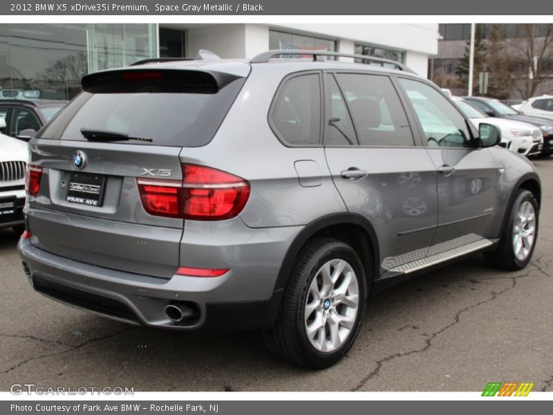 Space Gray Metallic / Black 2012 BMW X5 xDrive35i Premium