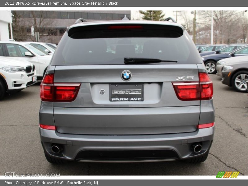 Space Gray Metallic / Black 2012 BMW X5 xDrive35i Premium